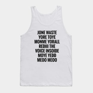 JONE WASTE Tank Top